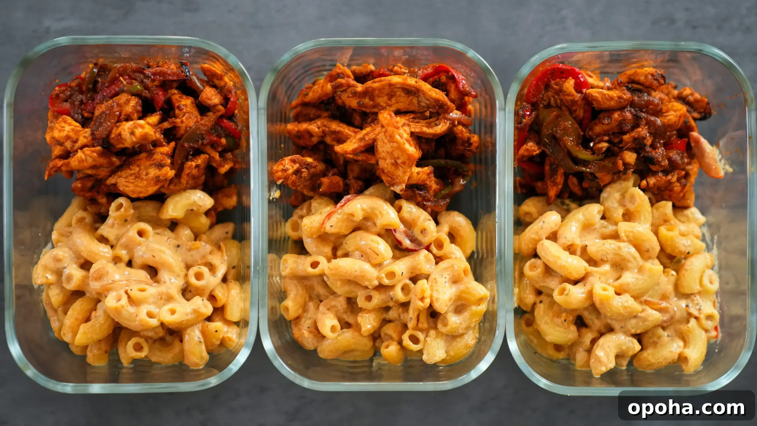 Chicken Fajita Mac and Cheese