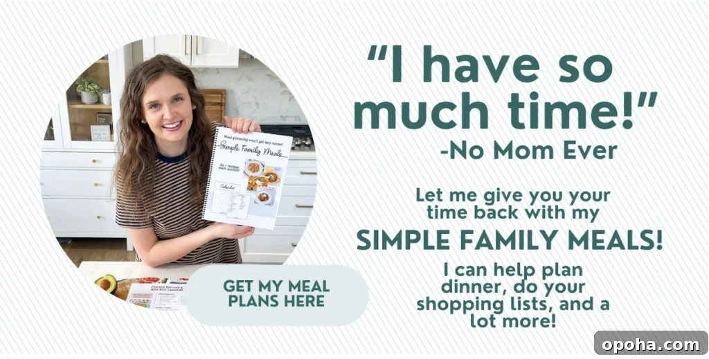 simple family meal plans