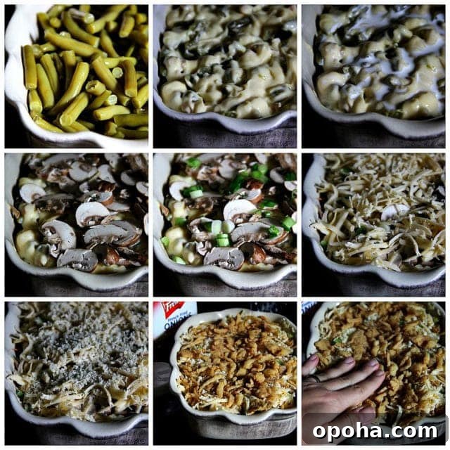 Classic Green Bean Casserole Recipe with Crispy Onion Topping 8 img 1801 7