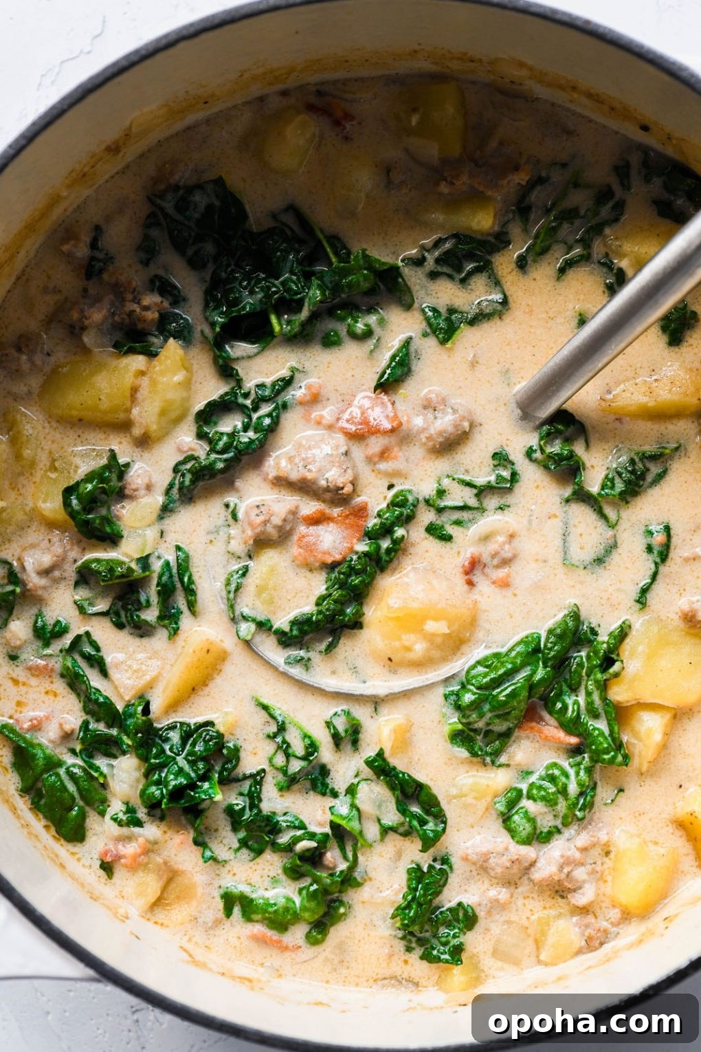 Dairy-Free Zuppa Toscana with Creamy Cashew Sauce 7 img 18509 6