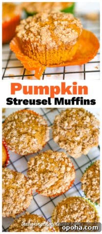 Pumpkin Streusel Muffins