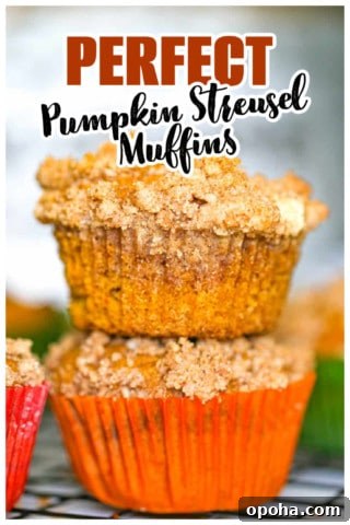 Pumpkin Streusel Muffins