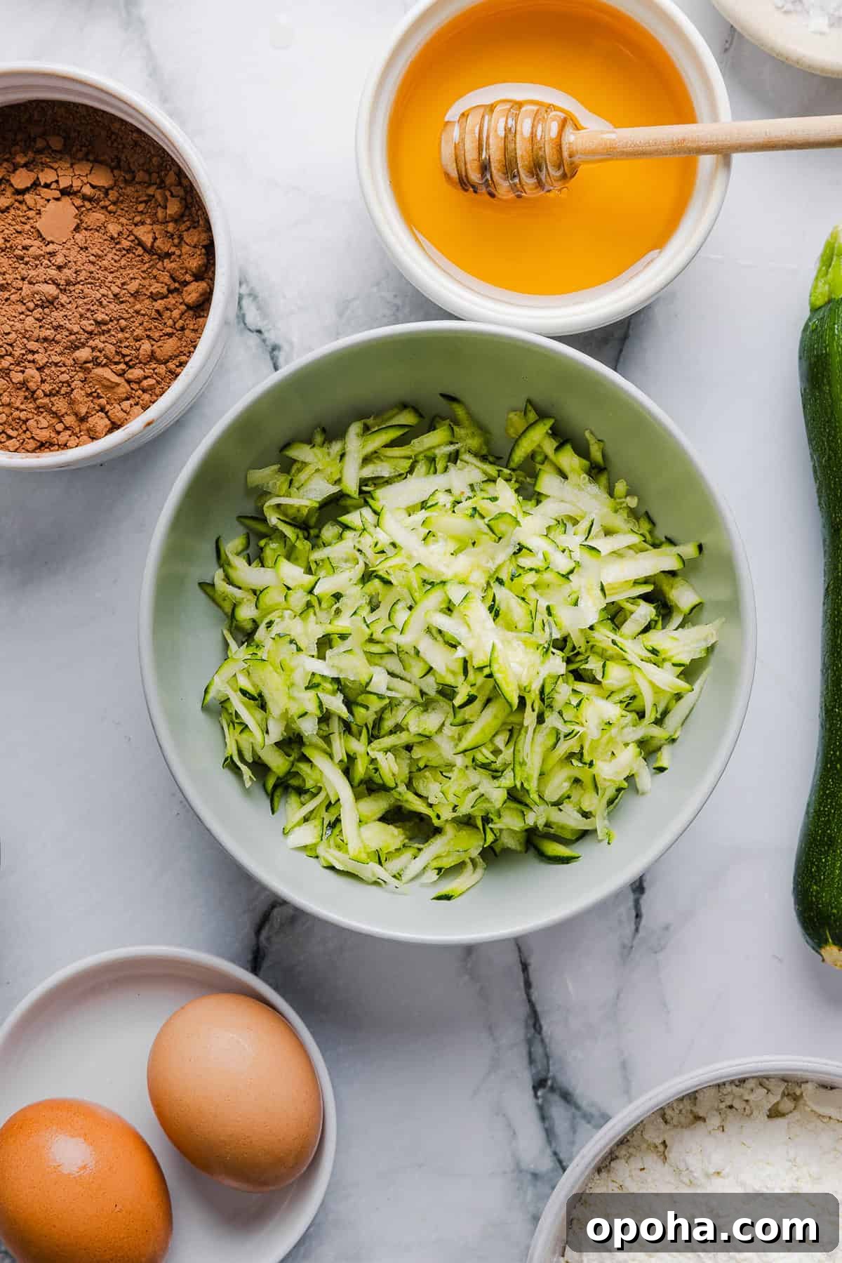 Fudgy Zucchini Brownies Recipe — Moist Chocolate Zucchini Squares 3 These Fudgy Zucchini Brownies are deliciously moist with a rich chocolate taste loaded with shredded zucchini and made healthier with zero butter or refined sugar! One of our family's favorite summer desserts!