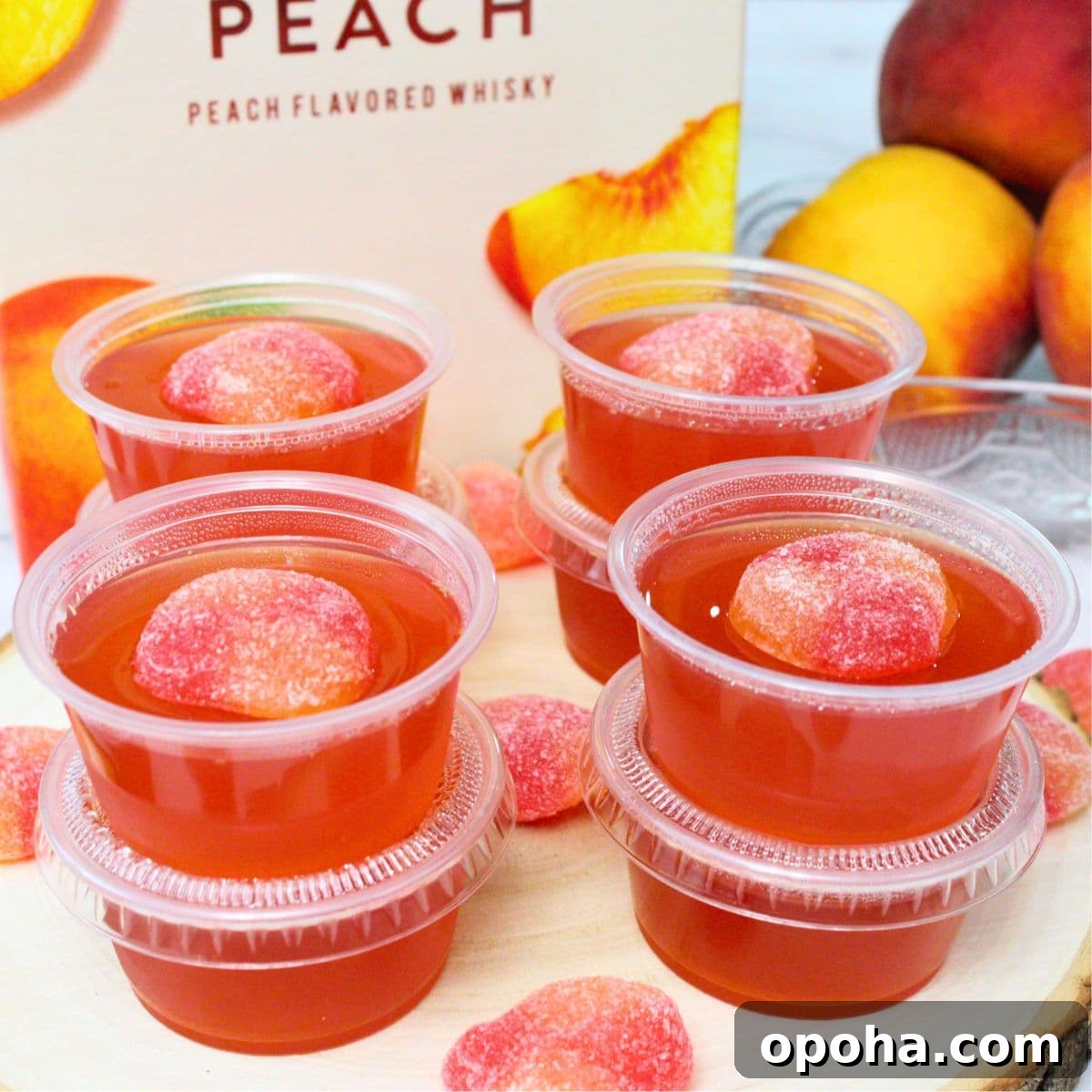 Peach Cobbler Cocktail Recipe with Crown Royal Whiskey 11 crown royal peach jello shots recipe dinners done quick featured image