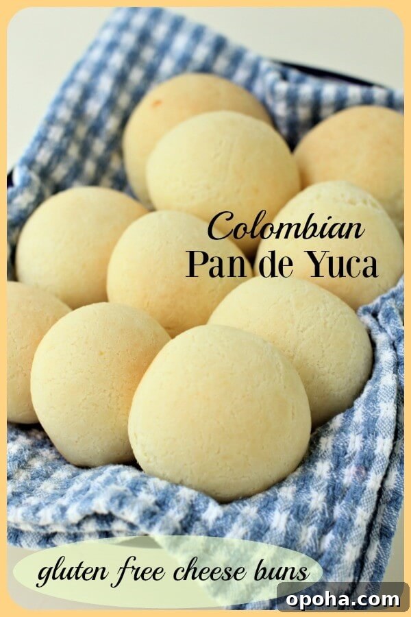 Pan de Yuca: Warm Cheesy Colombian Buns You’ll Love 7 Colombian Pan de Yuca cheese buns are addictively cheesy, crusty on the outside and soft and stretchy on the inside