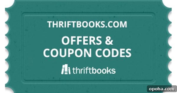 Thriftbooks.com. Offers and coupon codes.
