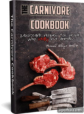 The carnivore cookbook by Primal Edge Health.