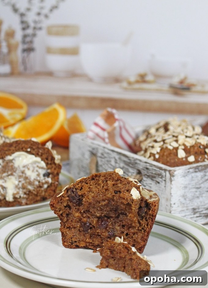 Moist Vegan Bran Muffins Recipe with Flax Egg Alternative 4 Vegan Bran Muffins