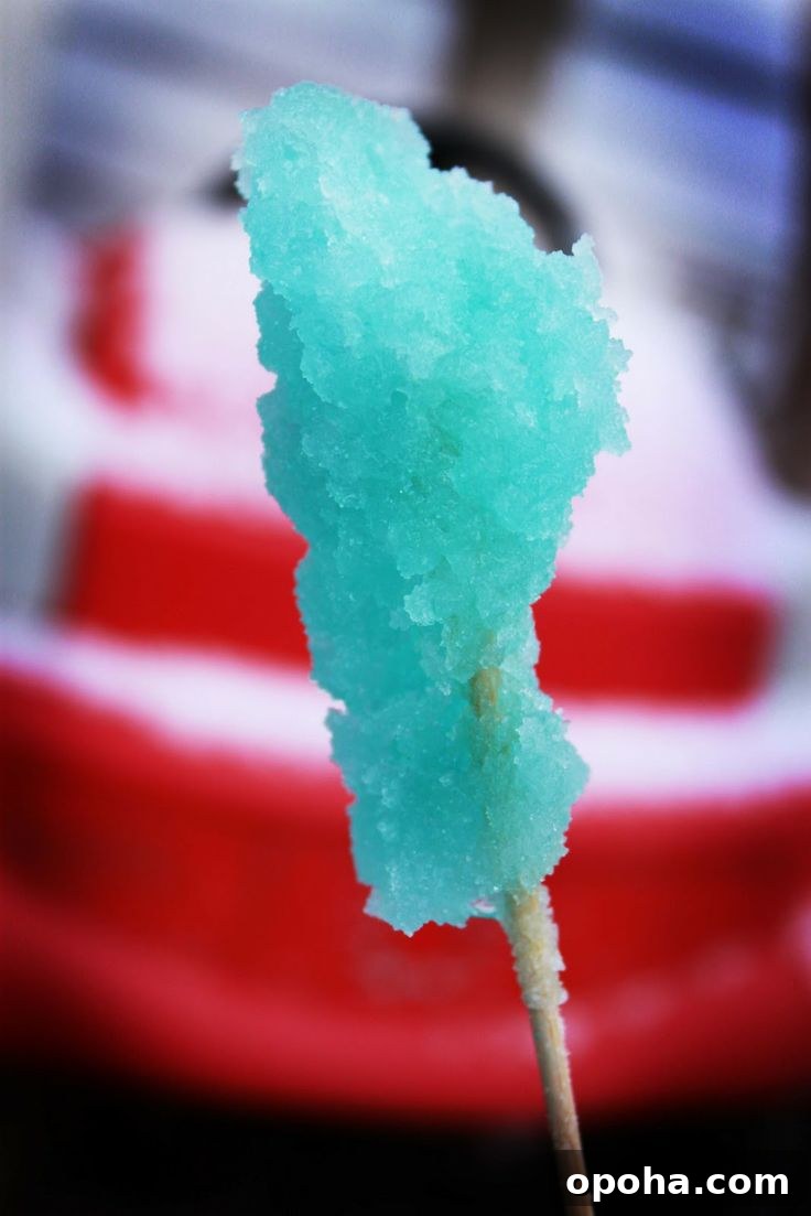 Rock Candy Science Experiment | 25+ Indoor Winter Activities for Kids