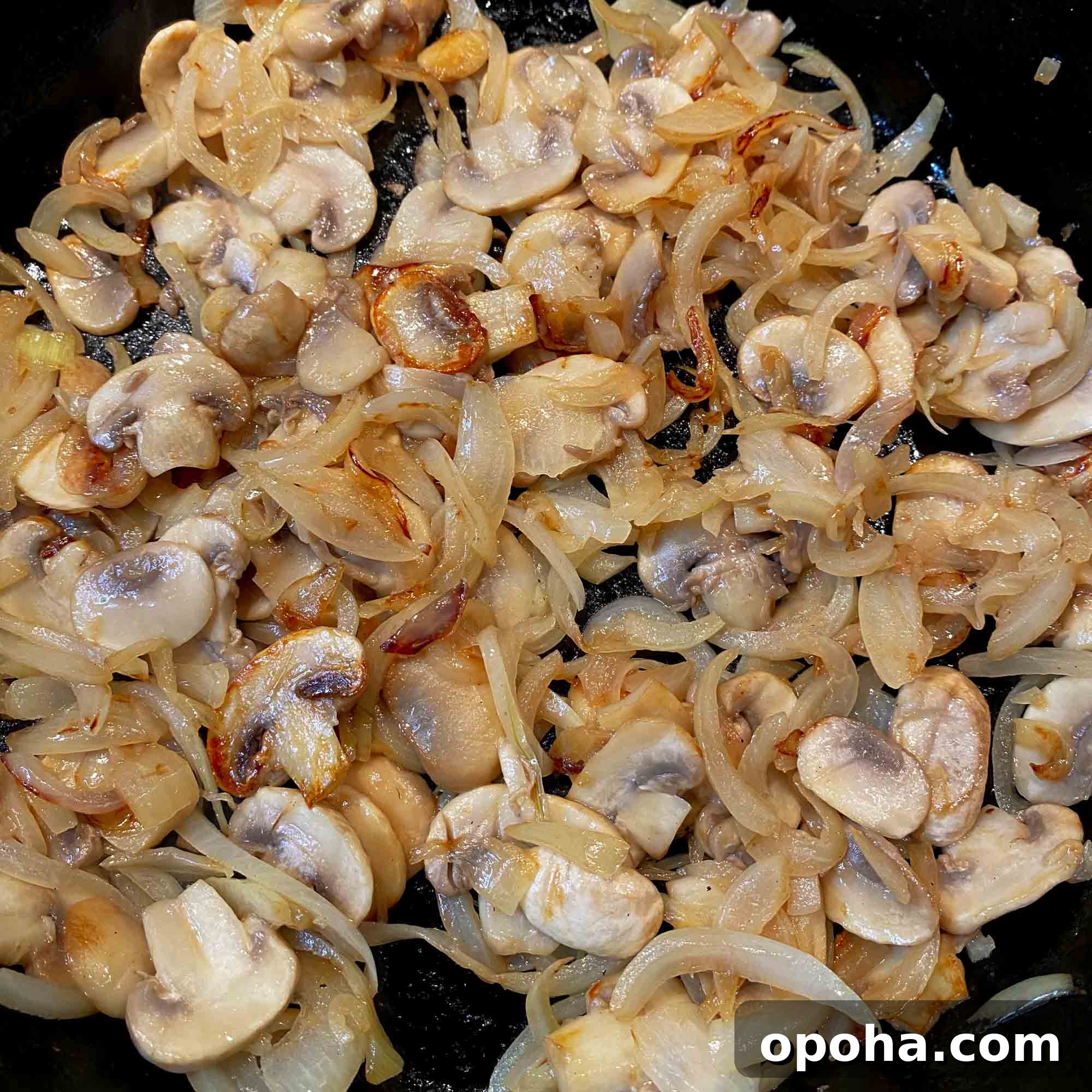 Sauteed Mushrooms & Onions