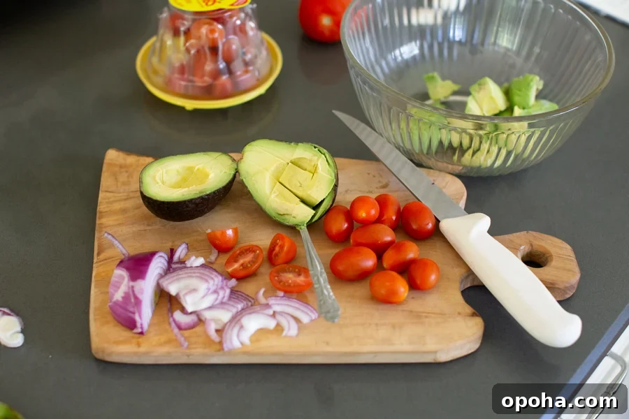 Avocado and Corn Salad with Zesty Italian Dressing 4 how to make avocado corn salad