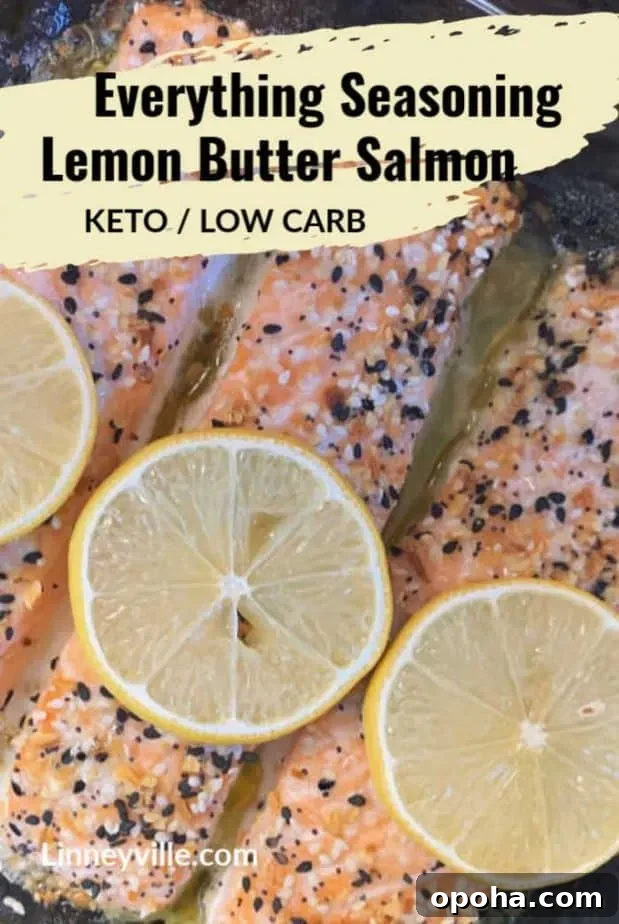 everything lemon butter salmon pin1