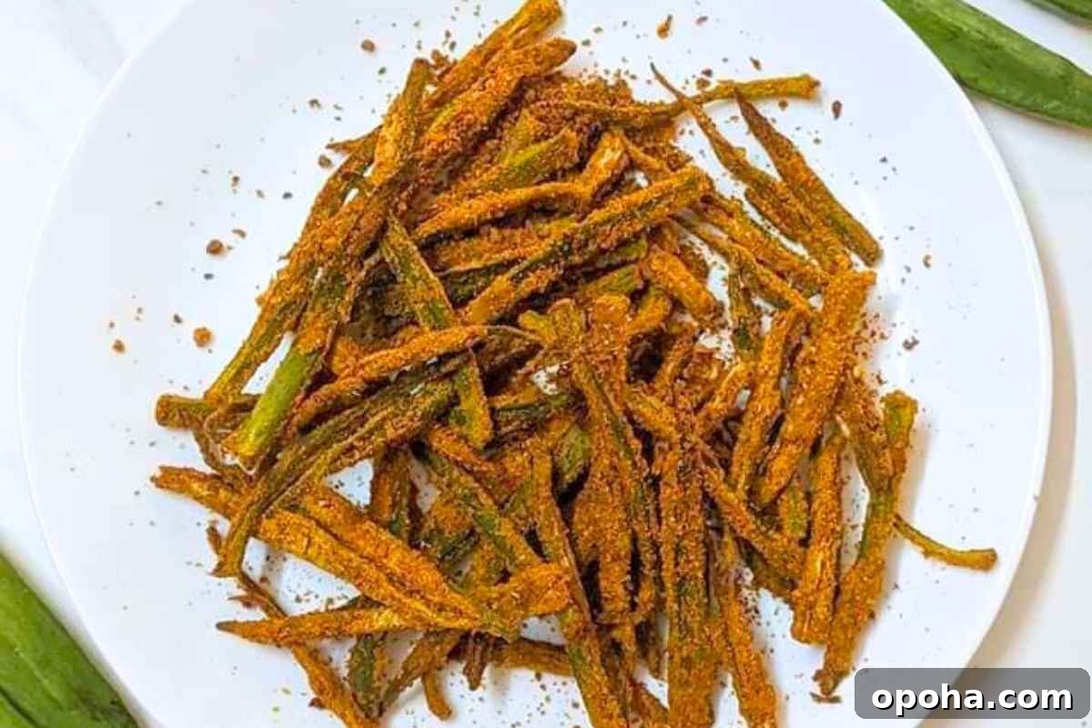 15 Classic Indian Vegetarian Recipes That Always Impress 7 Crispy kurkuri bhindi