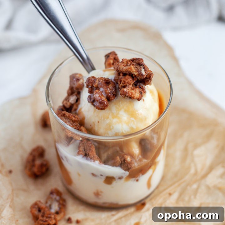 Gluten Free Whiskey Coffee Caramel Sundae