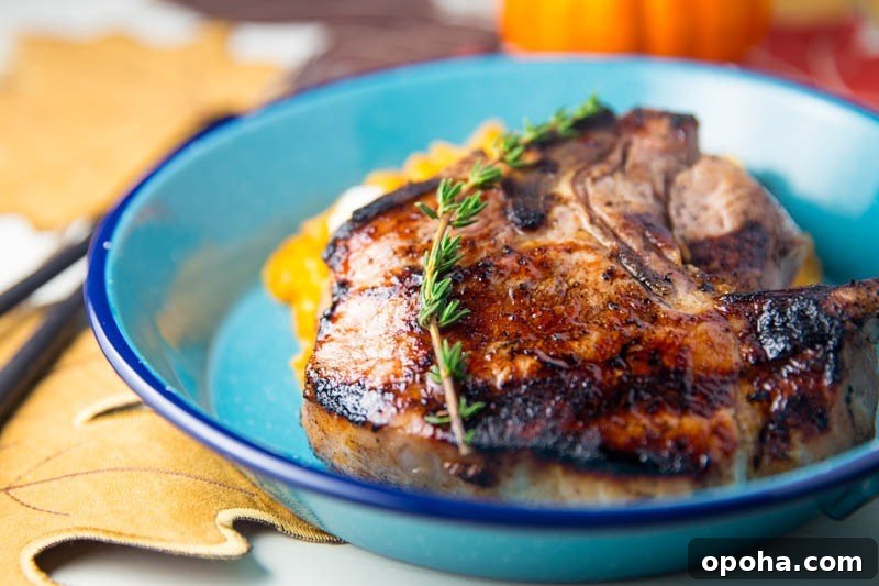 Maple-Brined Pork Chops on the Big Green Egg: Juicy Grill Recipe 7 Big Green Egg Maple Brined Pork Chops