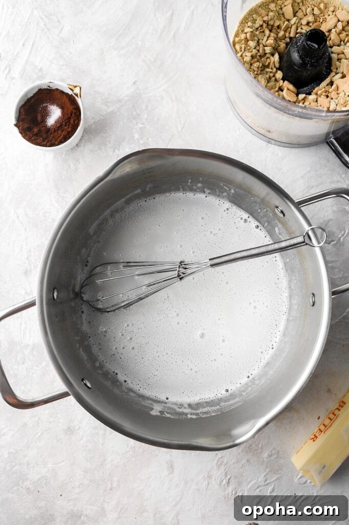 bring to a boil and simmer for 8 minutes