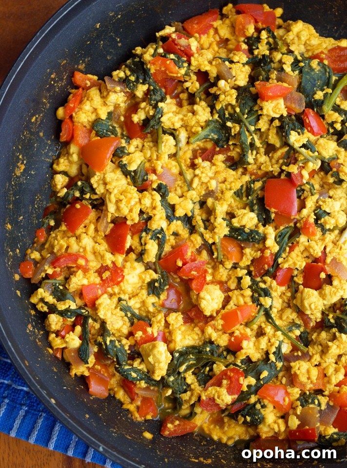 Easy Vegan Tofu Scramble Recipe
