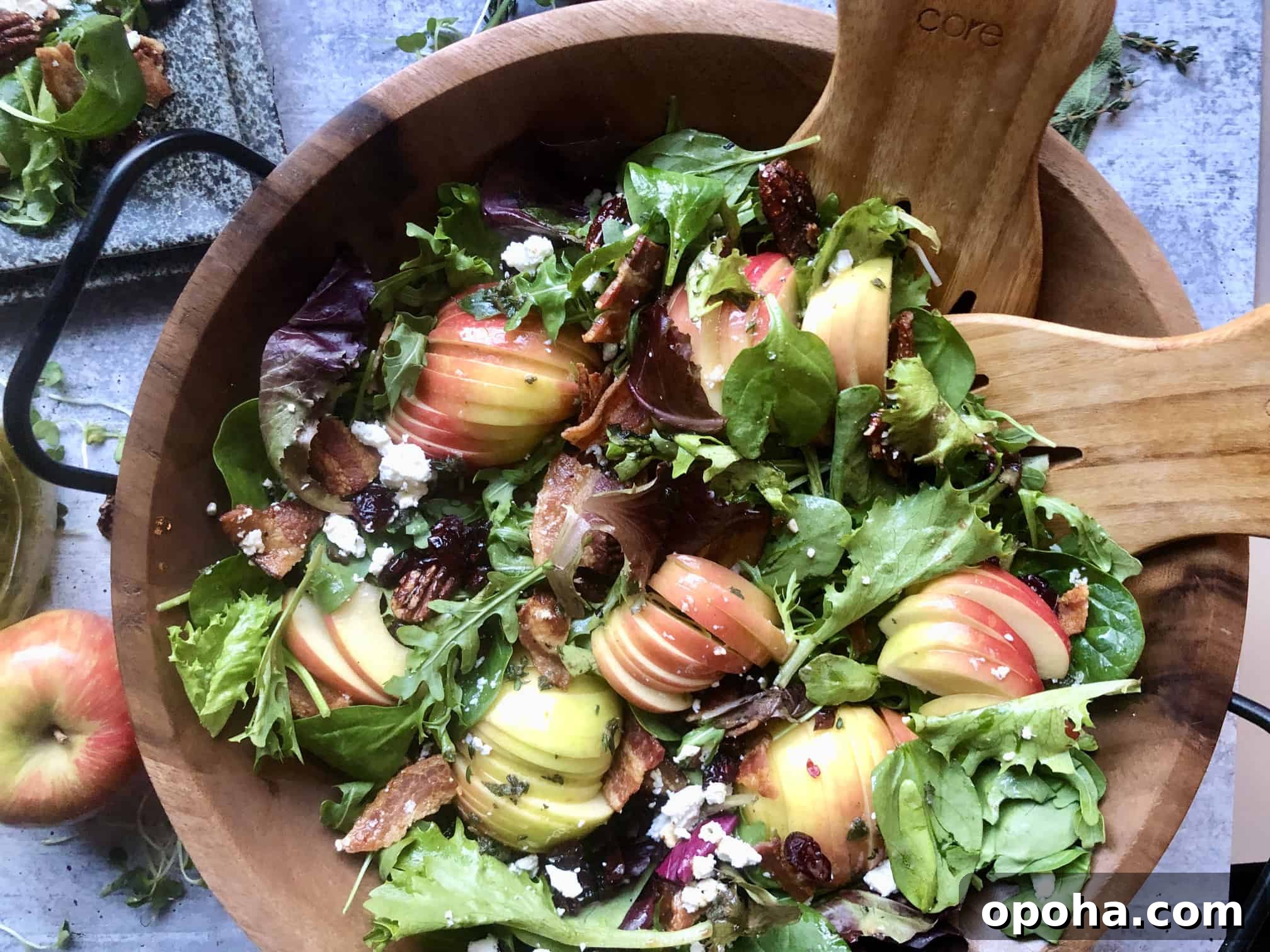 Hearty Harvest Salad with Apple Cider Vinaigrette Recipe 13 Hearty Harvest Salad with Apple Cider Vinaigrette