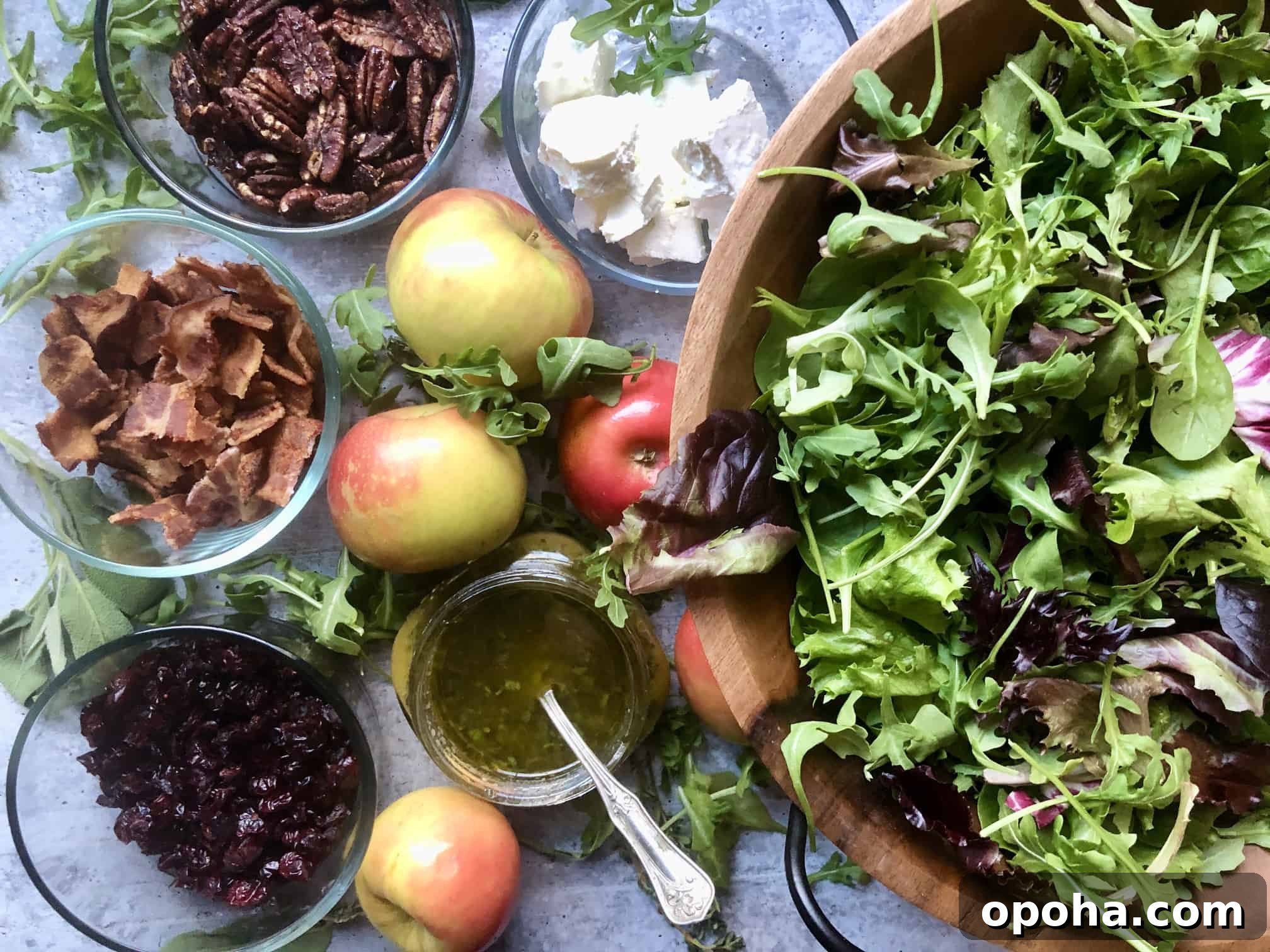Hearty Harvest Salad with Apple Cider Vinaigrette Recipe 6 Hearty Harvest Salad with Apple Cider Vinaigrette