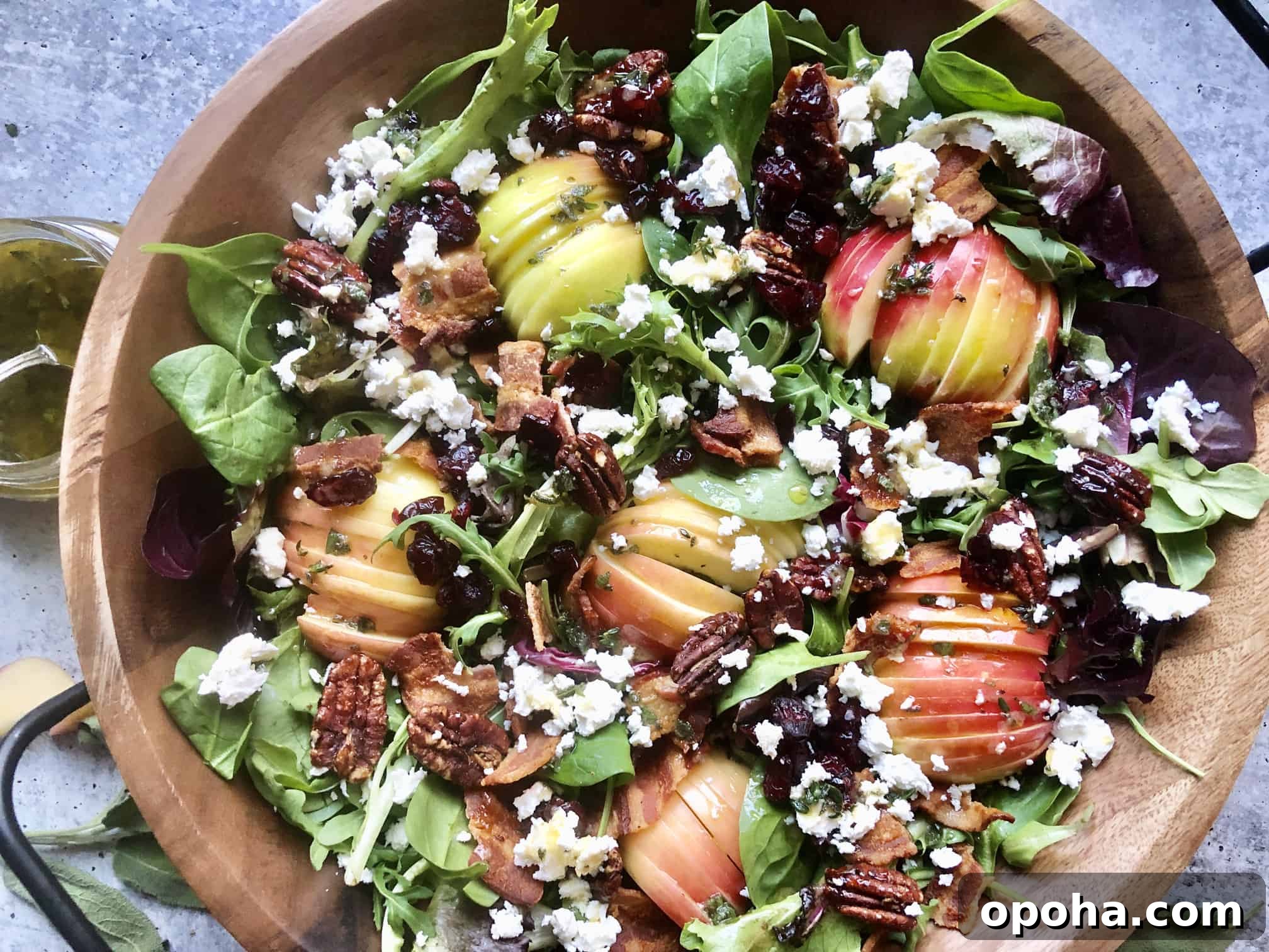 Hearty Harvest Salad with Apple Cider Vinaigrette Recipe 8 Hearty Harvest Salad with Apple Cider Vinaigrette