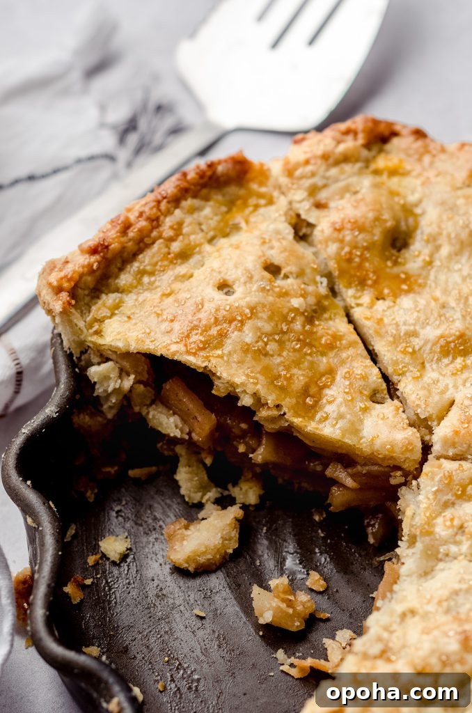 Apple Quinoa Granola Recipe: Crunchy Baked Apple Quinoa Clusters 8 slice of apple pie in a pie dish