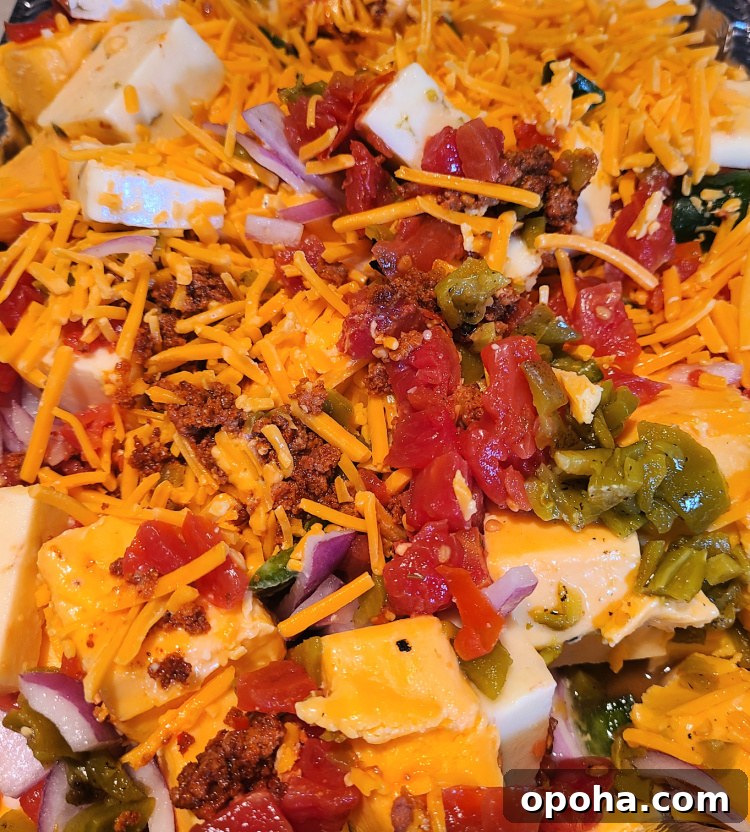 Pit Boss Smoked Queso Dip — Creamy BBQ Cheese Dip Recipe 4 Smoked Queso Dip Ingredients Pre Smoking