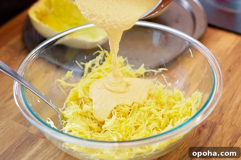 Twice-Baked Spaghetti Squash Mac ’n’ Cheese Casserole 10 Filling squash shells with cheesy squash