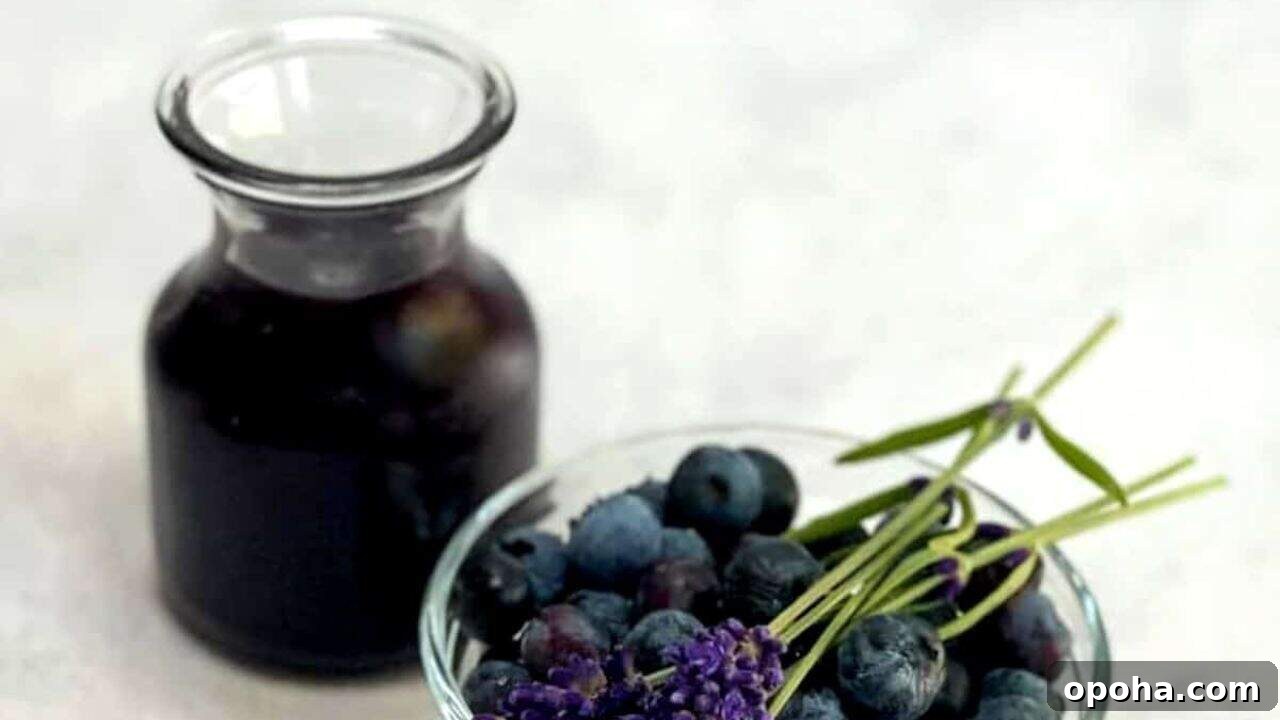 15 Homemade Syrups to Elevate Your Drinks and Desserts 13 Blueberry Lavender Syrup