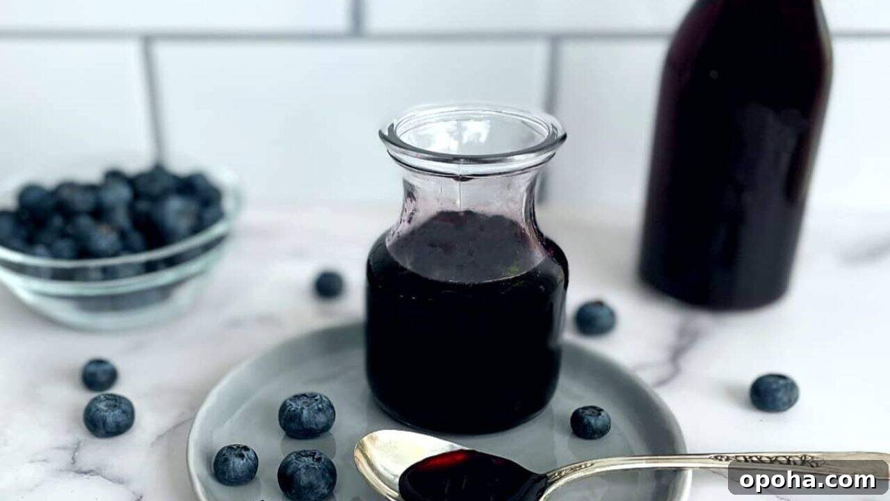 15 Homemade Syrups to Elevate Your Drinks and Desserts 10 Blueberry Simple Syrup
