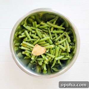 Creamy Peanut-Sauce Green Beans (Air Fryer Recipe) 6 img 35622 6
