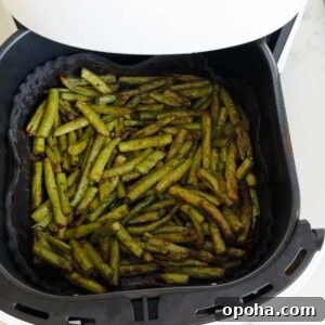 Creamy Peanut-Sauce Green Beans (Air Fryer Recipe) 9 img 35622 9