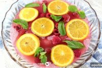 Sparkling Cranberry Wedding Punch — Non-Alcoholic Party Drink