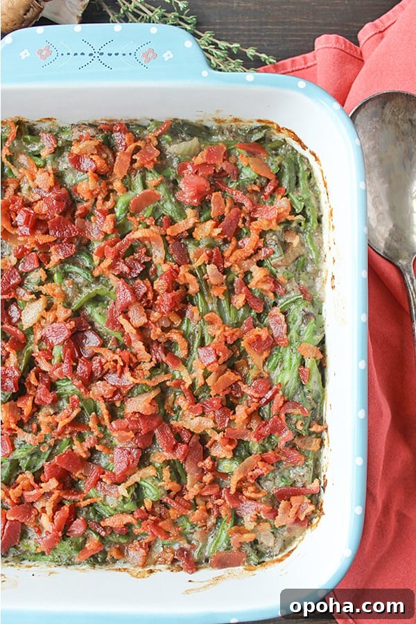 Paleo Whole30 Green Bean Casserole Recipe for Holiday Sides 2 Green bean casserole