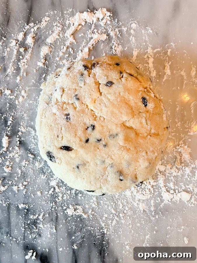 shape dough into circle