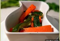 Carrot and Zucchini Stew with Herbs and Garlic