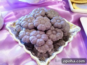 Purple and Silver Dessert Table Ideas for Parties and Events 4 20160417_135208a