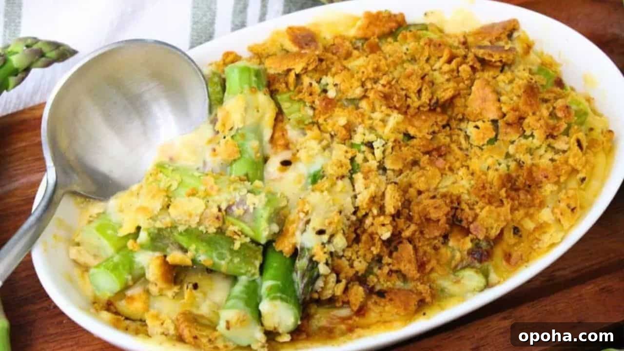 Cheesy Asparagus Casserole