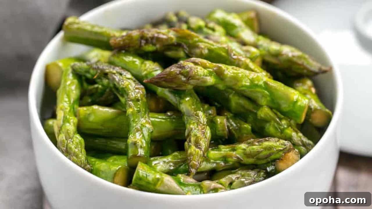 Asian Stir Fried Asparagus