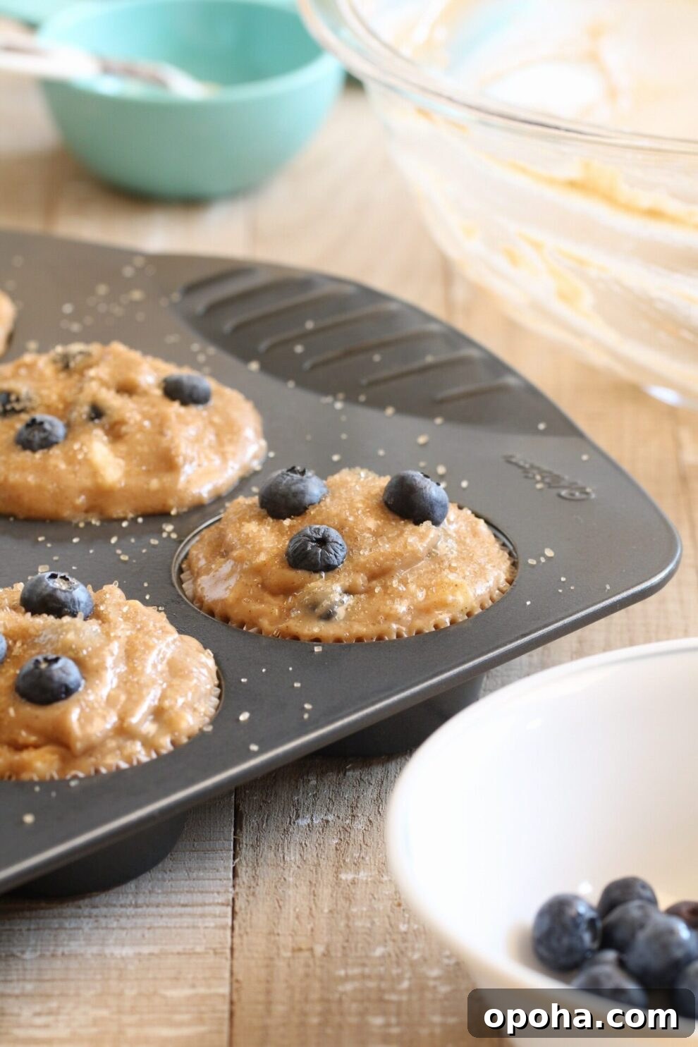 Common muffin issue; flat, sunken, or deflated muffins. Learn what the causes are and how to prevent it from happening again. | Beat Bake Eat