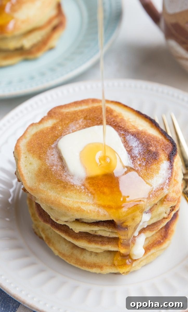 Moist Fluffy Keto Pancakes Made with Coconut Flour 3 You'd never guess these Keto Pancakes are grain-free! They're magically fluffy and delicious!