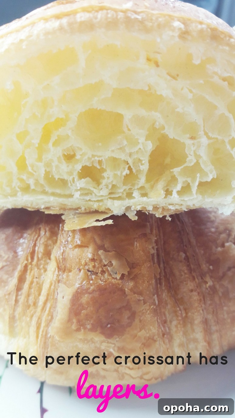 The perfect croissant has LAYERS.