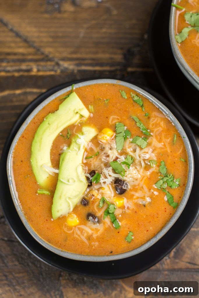 Instant Pot & Slow Cooker Taco Soup Recipe for Busy Weeknights 5 Easy Healthy Taco Soup is an easy meal, packed with vegetables and requires no chopping! With Instant pot, slow cooker and stovetop instructions, this soup can be made any way you like it!