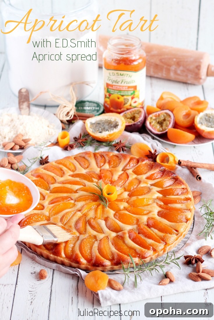 apricot tart