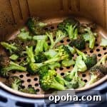 Crispy Air Fryer Roasted Broccoli Recipe 5 Air Fryer Roasted Broccoli