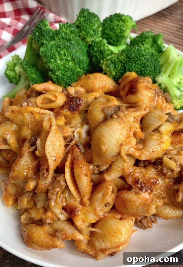 Cheesy Hamburger Dinner Casserole Recipe for Weeknight Meals 4 4 Ingredient Cheeseburger Casserole