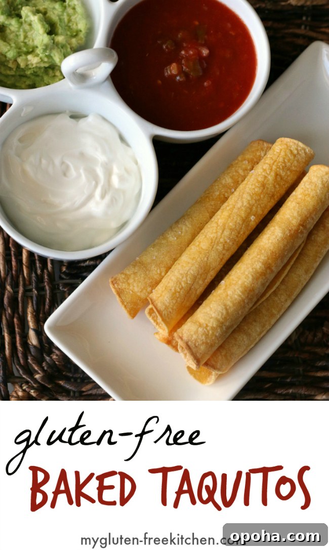 Crispy Gluten-Free Baked Taquitos with Flavorful Fillings 10 Plate of gluten-free taquitos