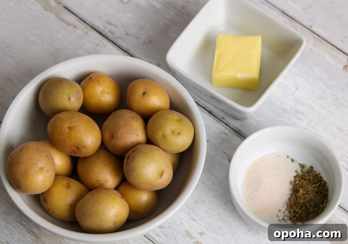 Crispy Air Fryer Smashed Potatoes Recipe 3 Ingredients for smashed potatoes cooked in the air fryer.