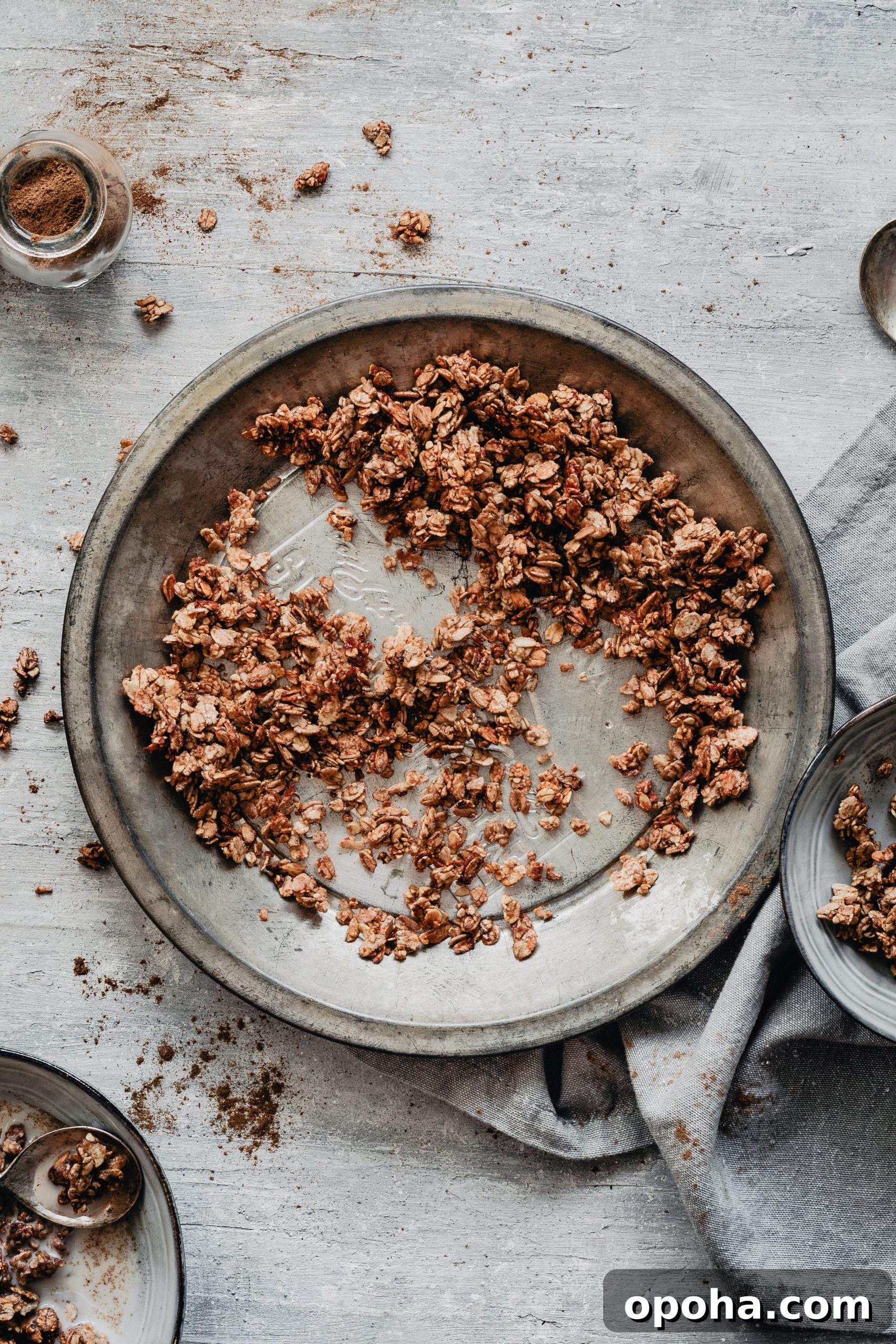 Sugar-Free Cinnamon & Cardamom Granola — Low-Sugar Crunch 2 granola senza zucchero