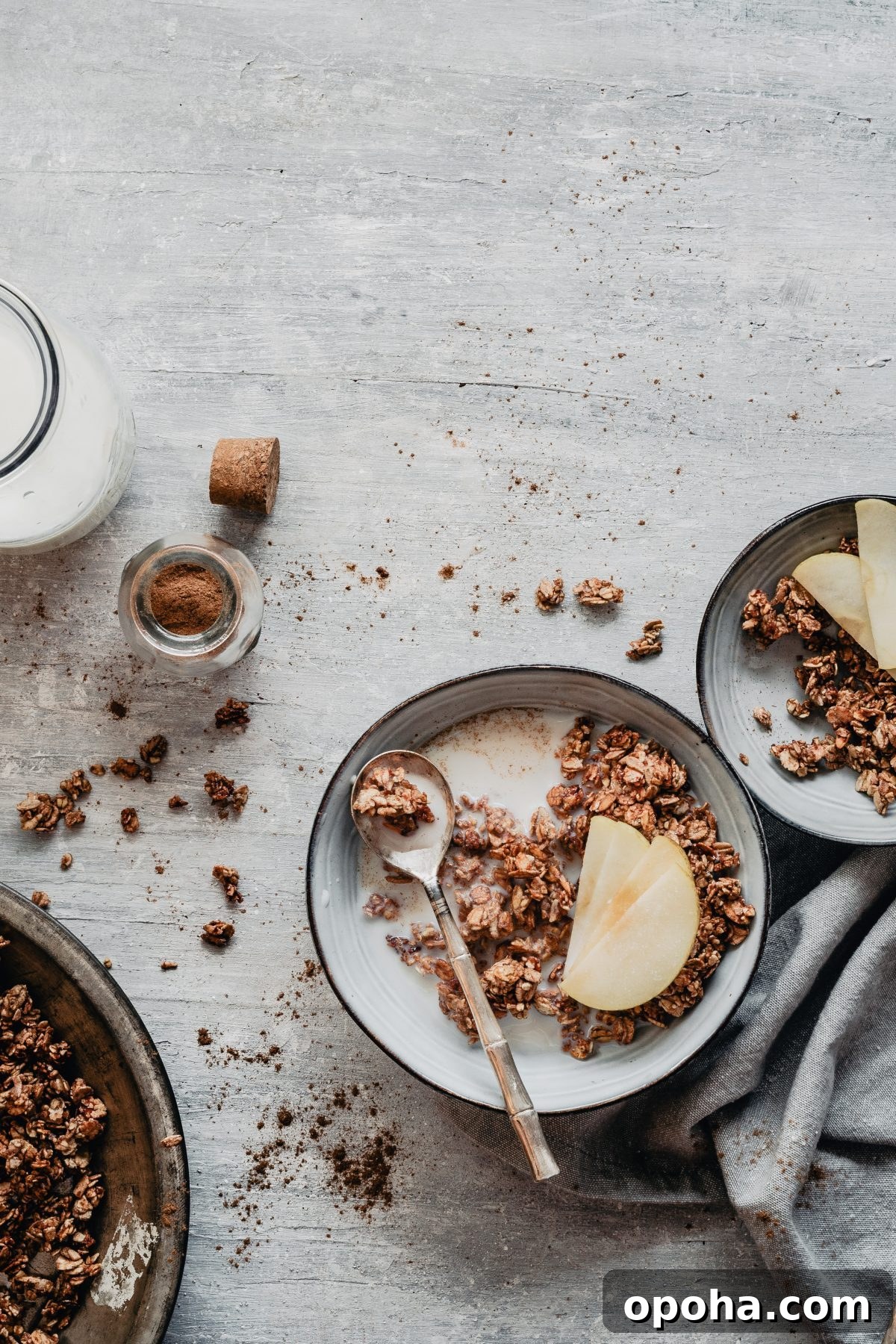 Sugar-Free Cinnamon & Cardamom Granola — Low-Sugar Crunch 3 granola senza zucchero