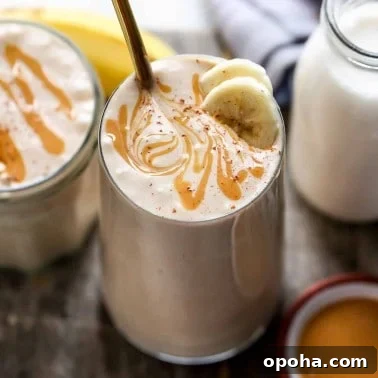 Peanut Butter Banana Oatmeal Smoothie Recipe for Breakfast 11 img 5842 13